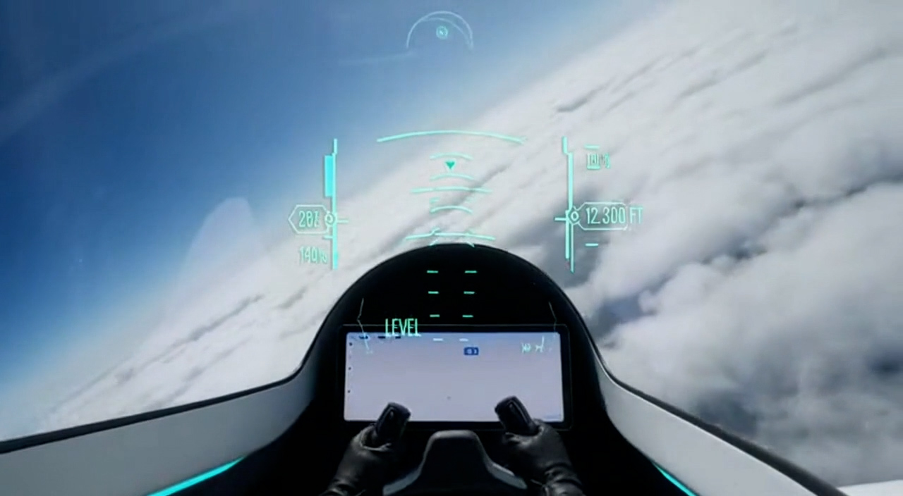 You fly